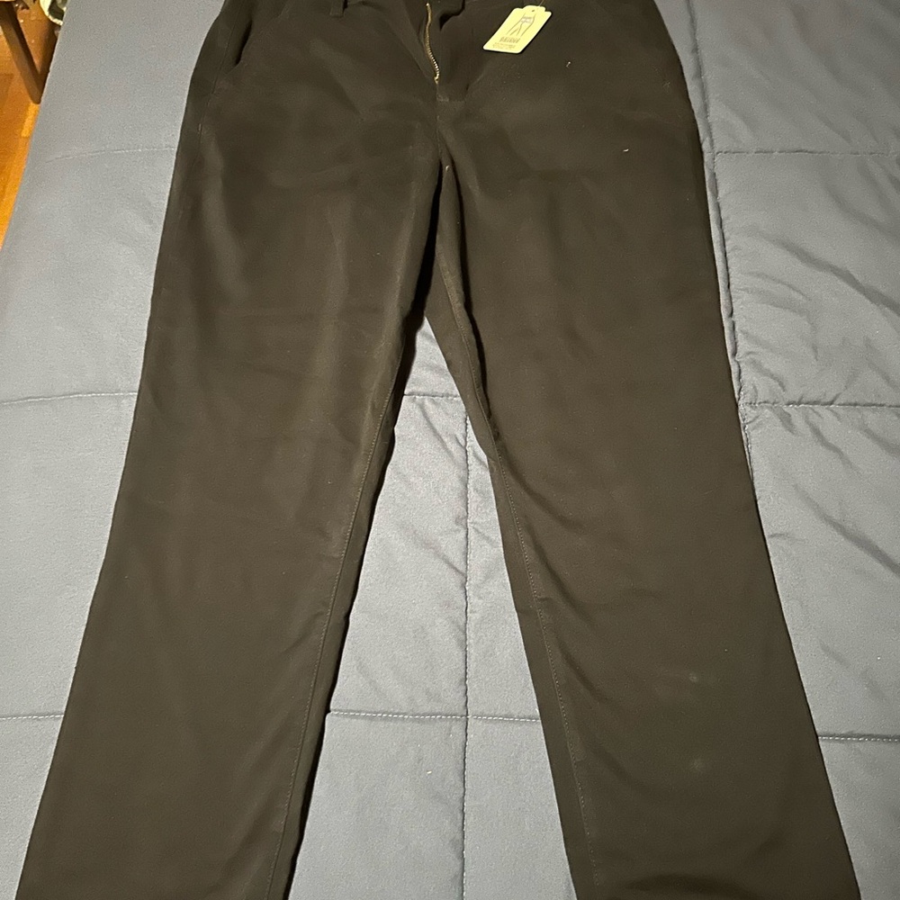 St. John's Bay Black Straight Leg Pants